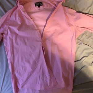Pink men’s dress shirt